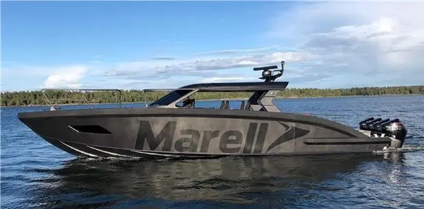 M15Q in between test runs in the Stockholm archipelago
