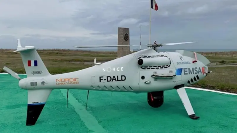 The flights are operating from the Regional Surveillance and Rescue Operational Center (CROSS) at Cap Gris-Nez