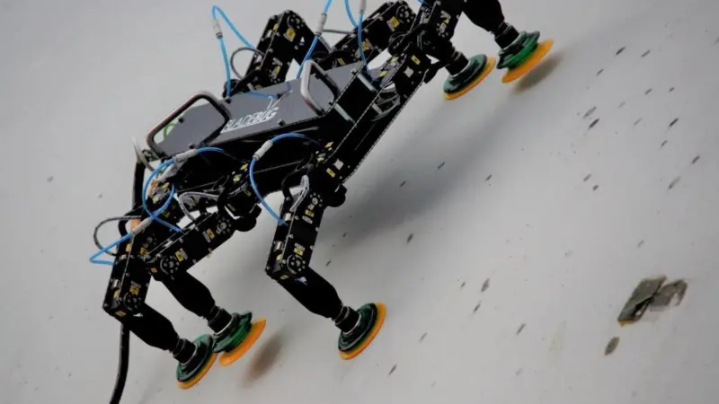BladeBUG uses suction and robotics to walk its way along the turbine blade