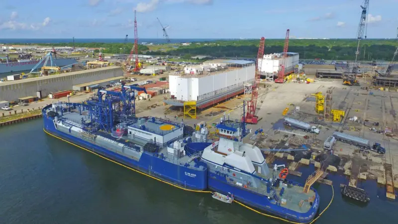 The tug-barge unit has two Wabtec main engines and nine Cummins auxiliary engines (Cummins)