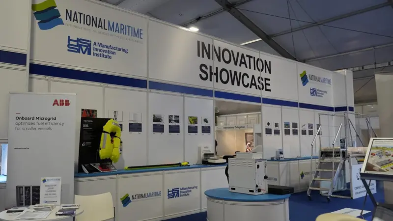 The Innovations Showcase display at Seawork 2019