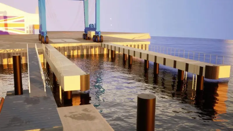 2021 will also see the completion of a new Wise boat lift on Venture Quays in East Cowes