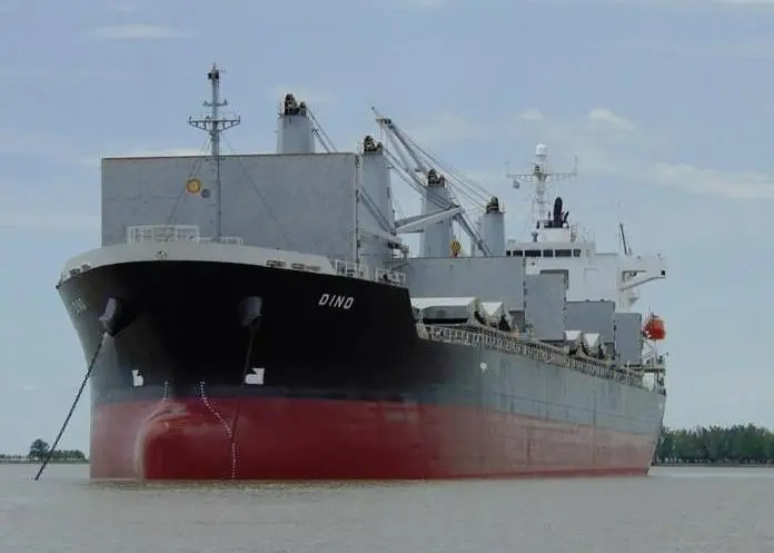 Tsavliris has refloated several vessels in the Parana River region including 'Dino'  (Photo; Tsavliris)