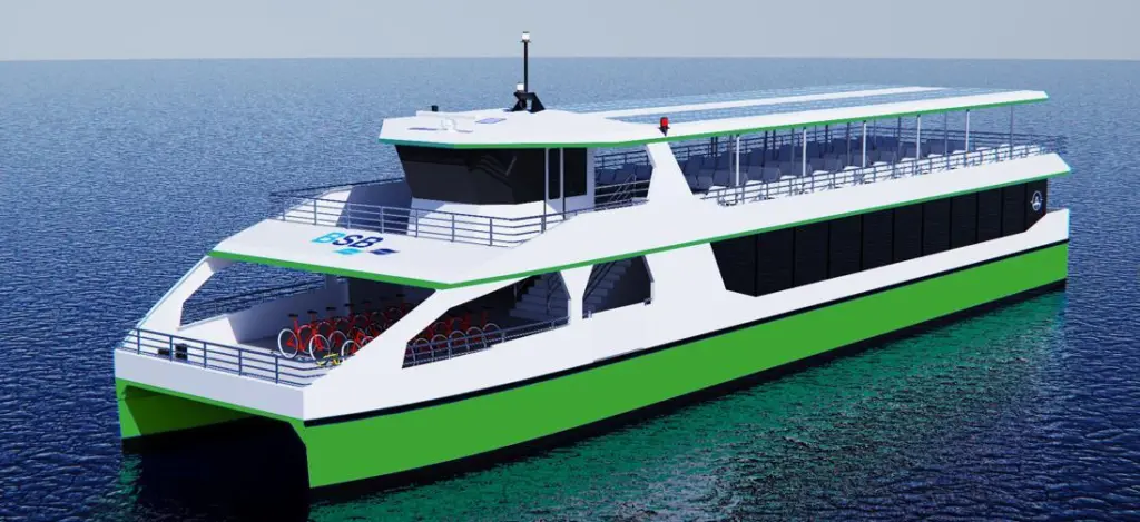 Electric catamarans are the first step for eco friendly BSB