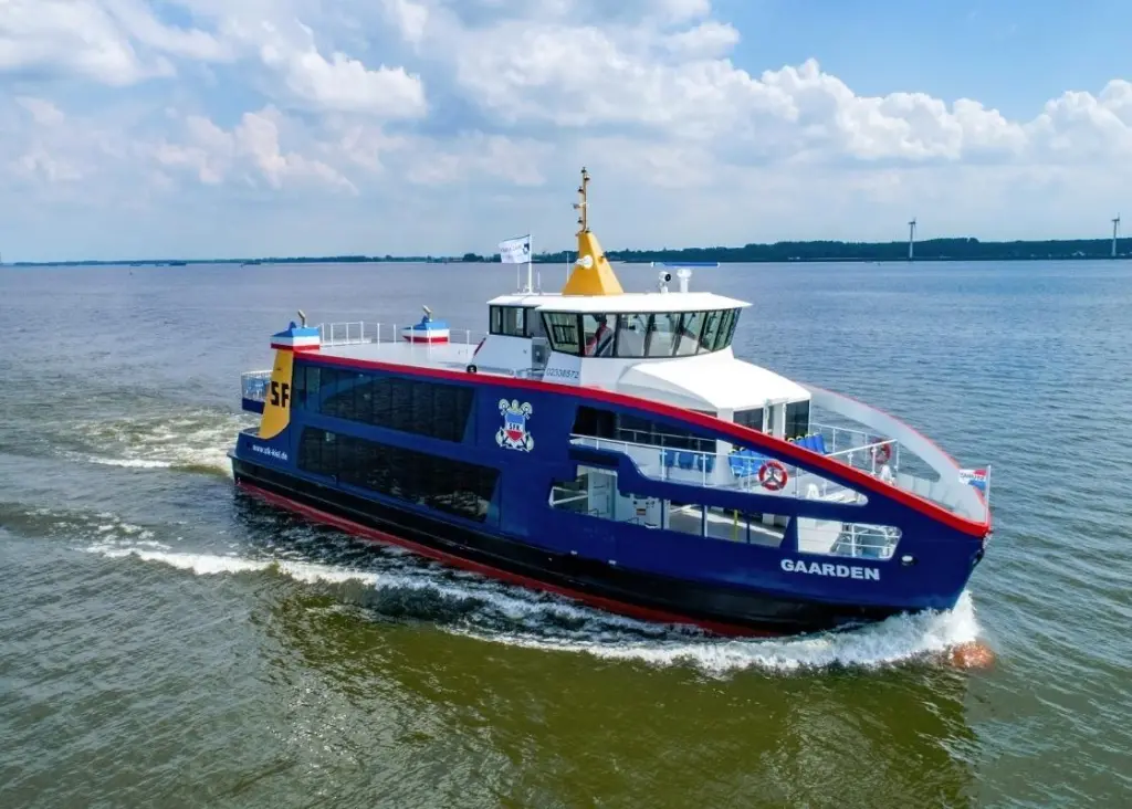 This contract follows on from the delivery of a hybrid ferry, Gaarden, in July 2020
