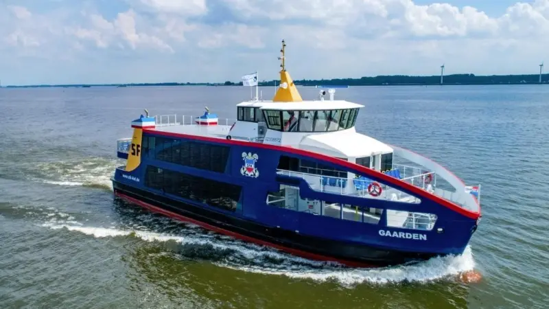 This contract follows on from the delivery of a hybrid ferry, Gaarden, in July 2020
