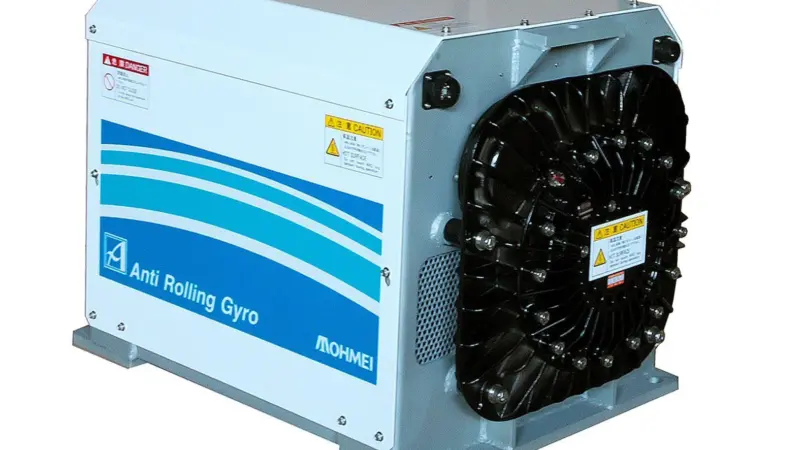 anti rolling gyro system