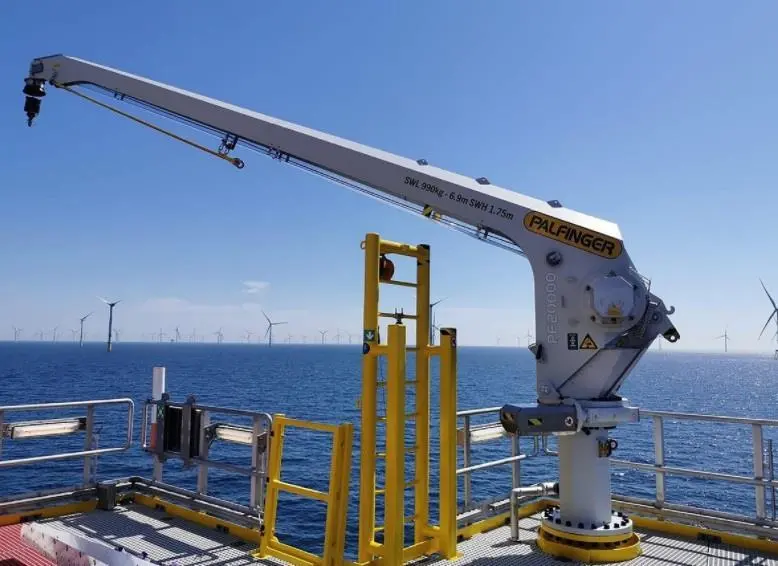Palfinger boom crane