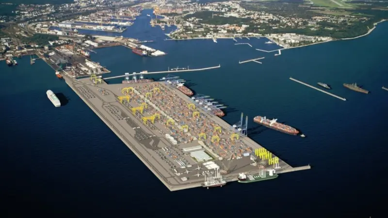 The Outer Port is set to increase the port area by 151ha and the transhipment capacity by 2.5 million TEU