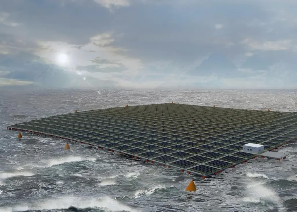 Norwegian waters will provide a stern test for an offshore solar farm