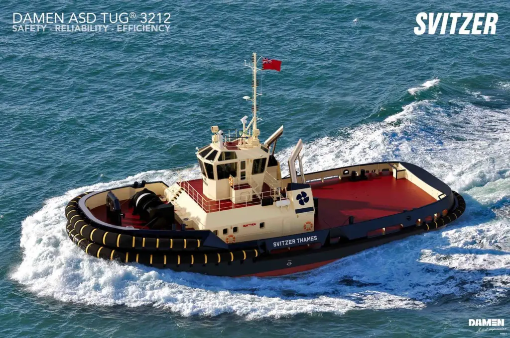 Svitzer will enhance its London operation with arrival of 'Svitzer Thames' (Damen)