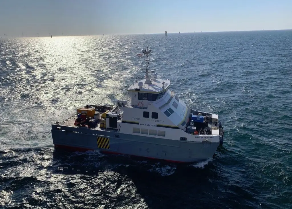 'Manor Venture' on the Borssele job