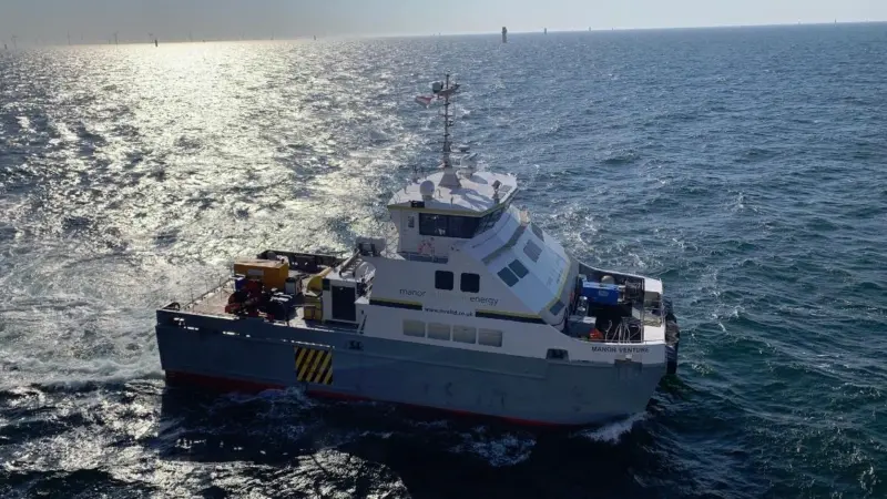 'Manor Venture' on the Borssele job