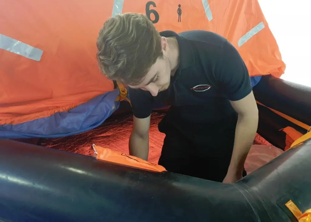 The Marine Fire Safety offering will now include liferafts