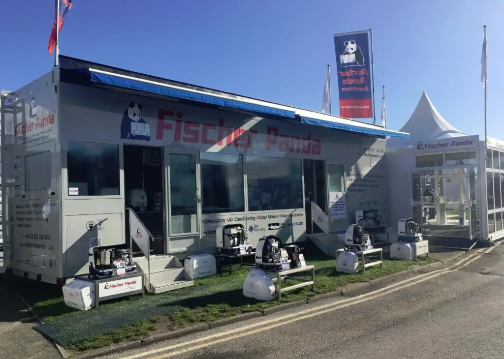 Fischer Panda display trailer