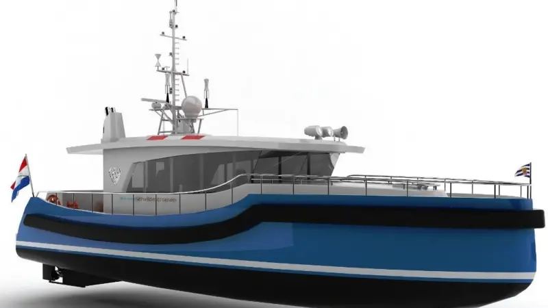 Building of the vessel will start in March at Holland Shipyards