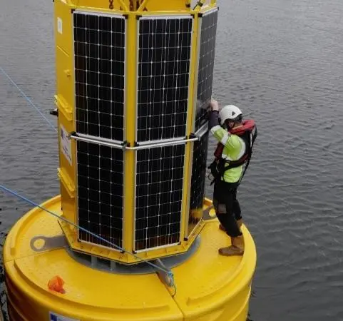 30 years, man and buoy