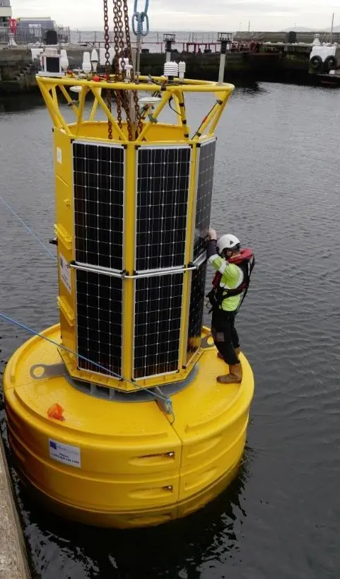 30 years, man and buoy