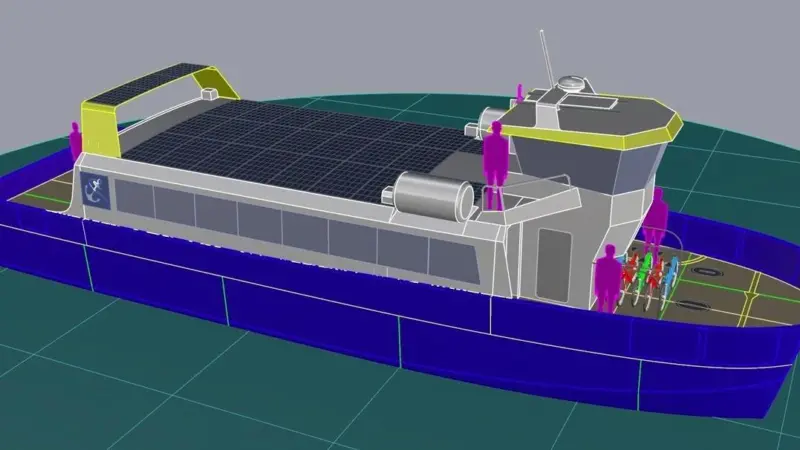 The e-Ferry will be designed and built to effectively operate in a congested maritime environment