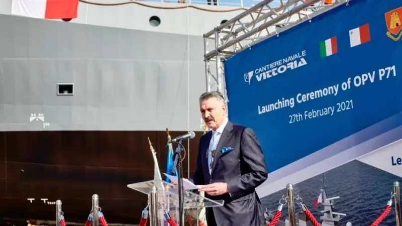 Luigi Duò, president of Vittoria Yacht