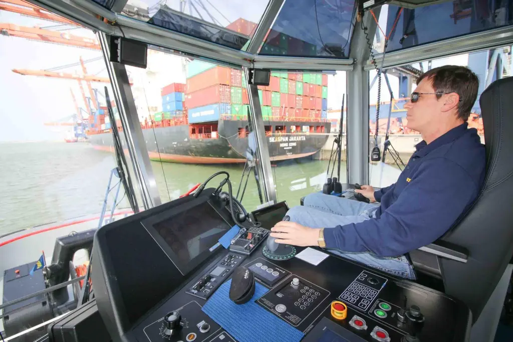 Modern tugs are generally well prepared for Integrating with port operating systems (Peter Barker)