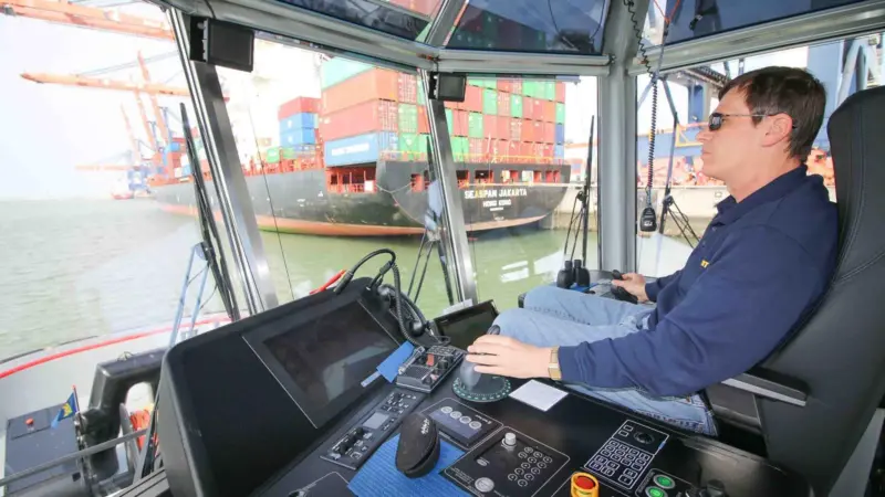 Modern tugs are generally well prepared for Integrating with port operating systems (Peter Barker)