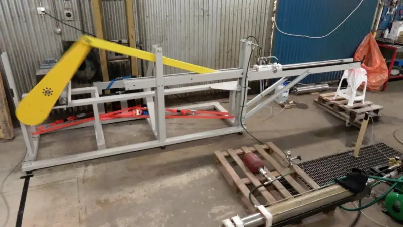Wavepiston seal testing (Photo: Wavepiston