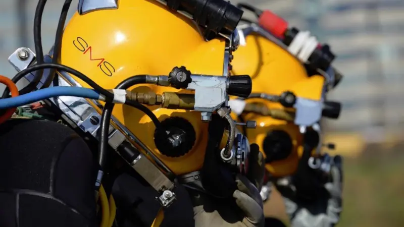 SMS Group offers a large range of commercial diving services