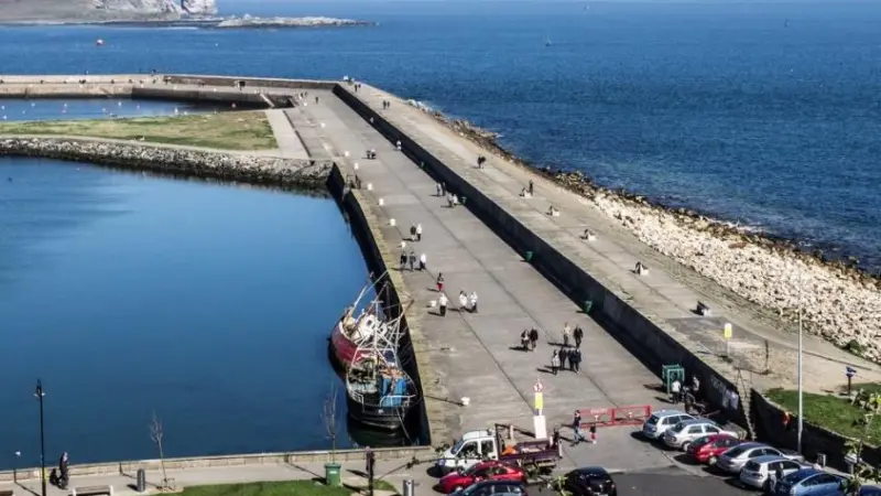 Howth Harbour near Dublin is undergoing a transformation