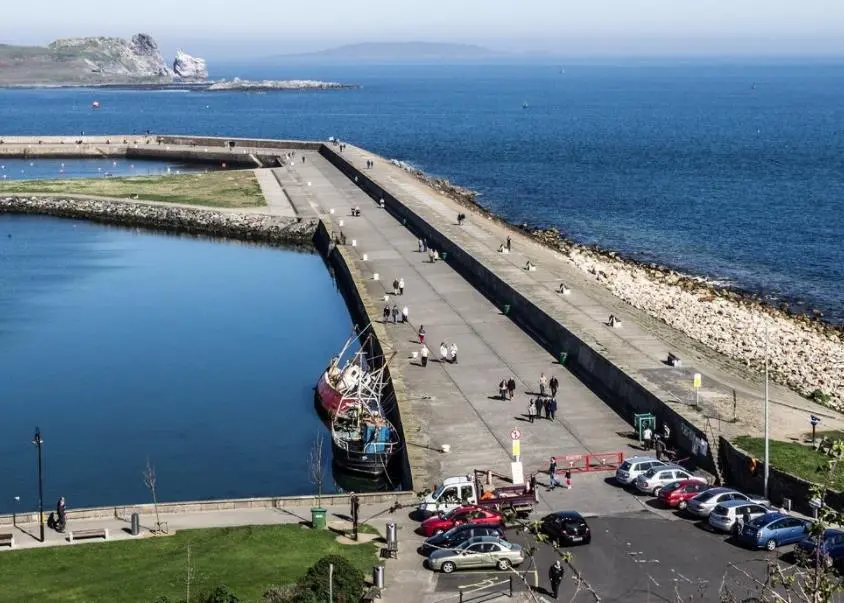 Howth Harbour near Dublin is undergoing a transformation