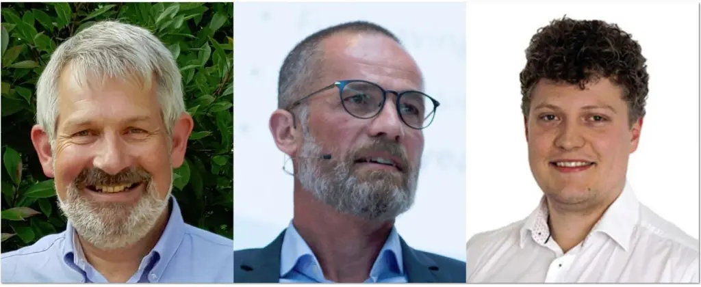 Speakers from left: Simon Powell, Torleif Stokke, Tom Binns