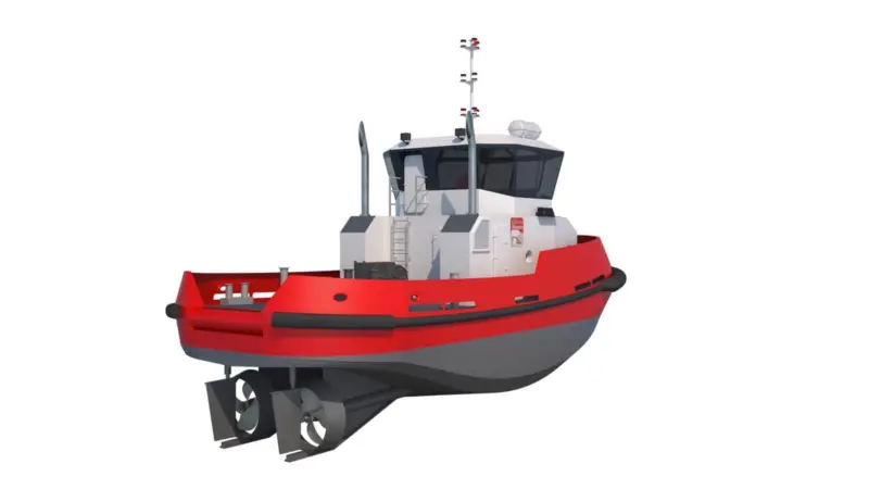 Piriou's order for French owners will be of conventional twin-screw design (Piriou)