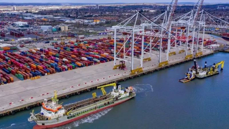 Southampton is Britain’s second largest container terminal