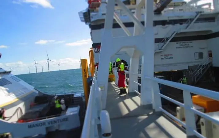 All personnel working on Olympic Subsea’s vessels currently in service now wear ScanReach wireless sensors (image: Olympic Subsea)
