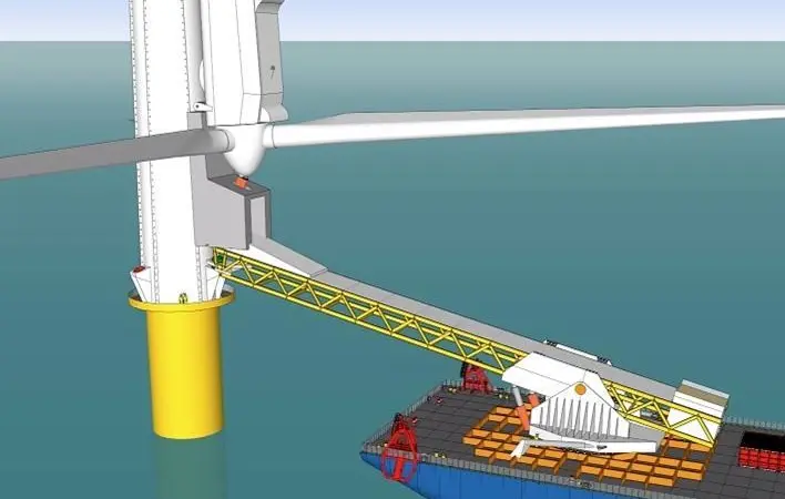 SENSEWind has successfully demonstrated the SENSE system in action, installing a modified Vestas V27 rotor nacelle assembly on a 26-m high tower