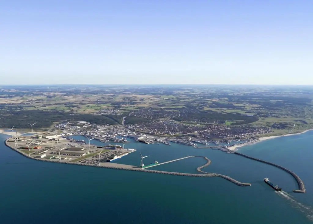 The facilities at the port will be expanded with a new entry and an outer port
