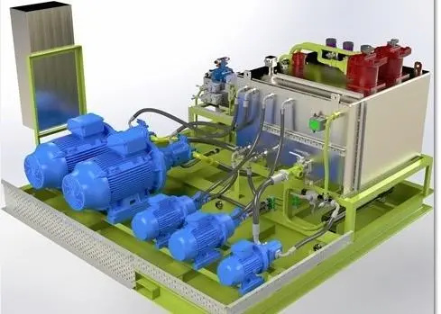 IMH will deliver a single main hydraulic power unit