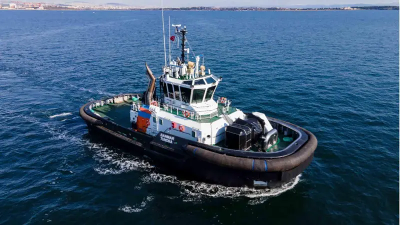 Alfons Hakans tug 'Selene' was delivered as 'Sanmar Tundra' (Sanmar)