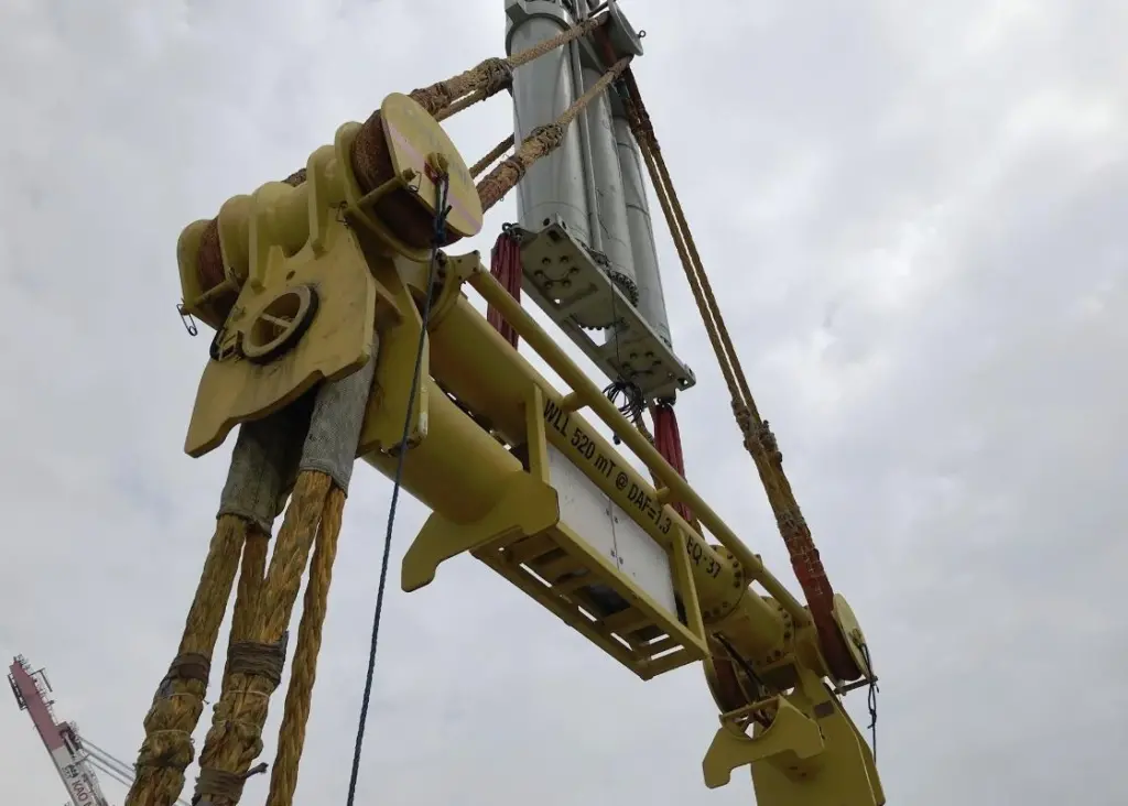 The transition piece lifting tool