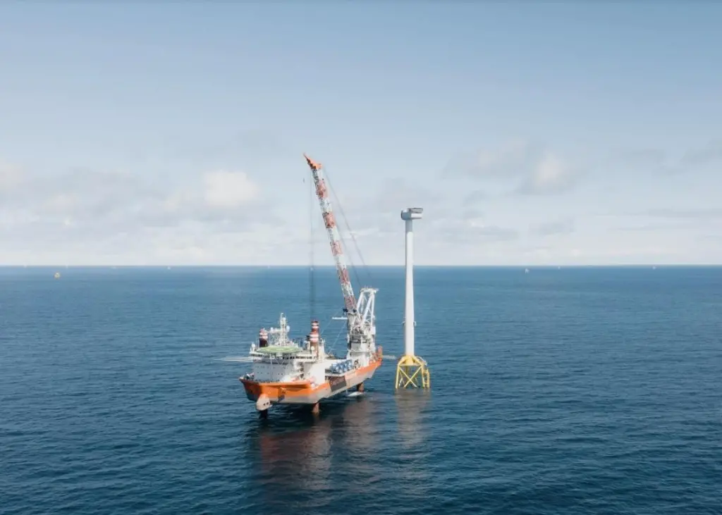 Moray East exported its first power to the national grid on 5th June 2021