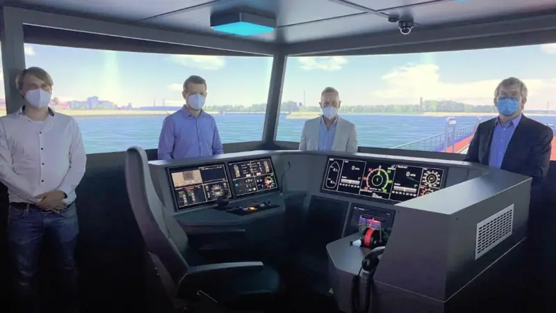 “SANDRA II“ will become part of the training courses at the HGK Shipping Training Centre in Duisburg as a regular feature this year