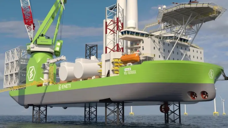 The jack-up vessel will be built by Daewoo Shipbuilding and Marine Engineering Co., Ltd