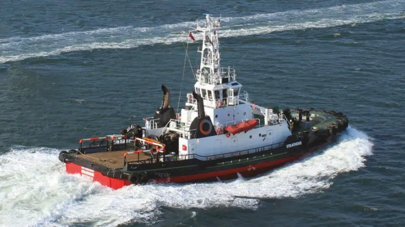 Japanese-built 'Strathdee' and 'Strathdon' have both had machinery overhauls by Royston (Caledonian Towage)