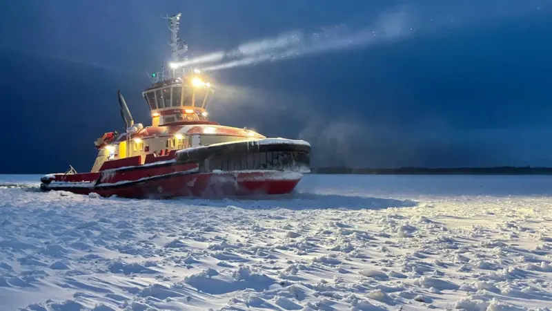 The TundRA class tug is built to cope with and manage ice conditions (RAL)