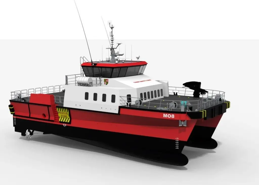 'MO8' is set to be the first vessel built for Mainprize Offshore featuring a Supa-SWATH hull form