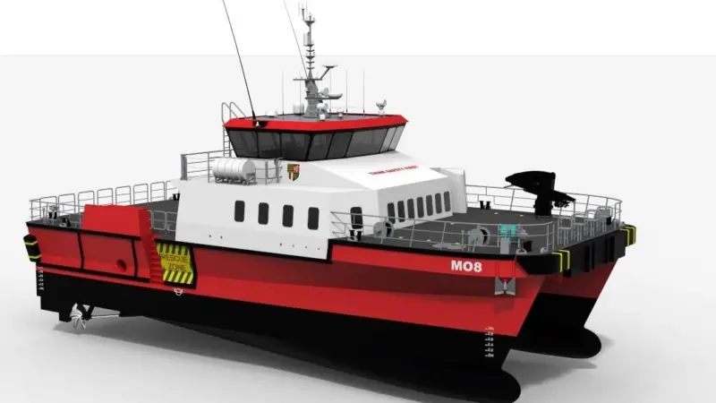 'MO8' is set to be the first vessel built for Mainprize Offshore featuring a Supa-SWATH hull form