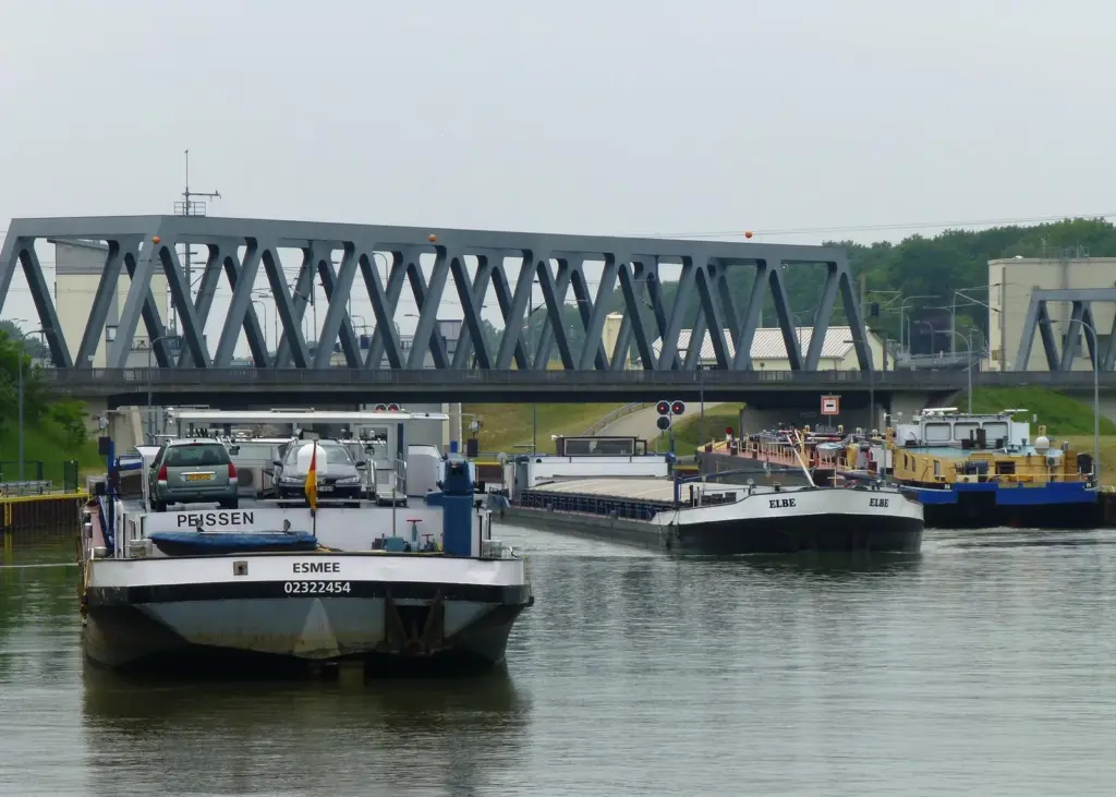 Good news for German inland shipping. Here on the busy central Mittelland Canal. (Photo: Tom Todd).