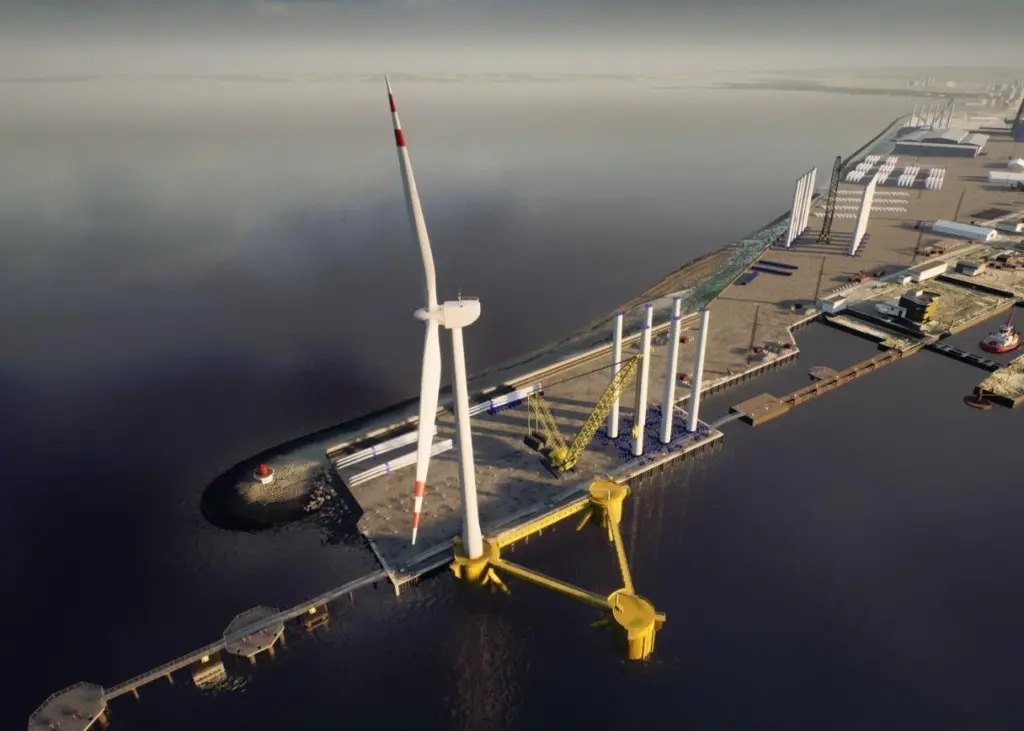 New Leith outer port