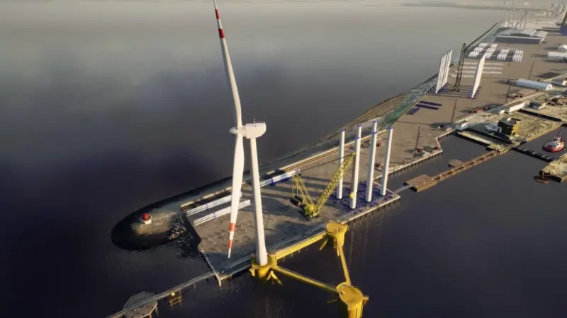 New Leith outer port