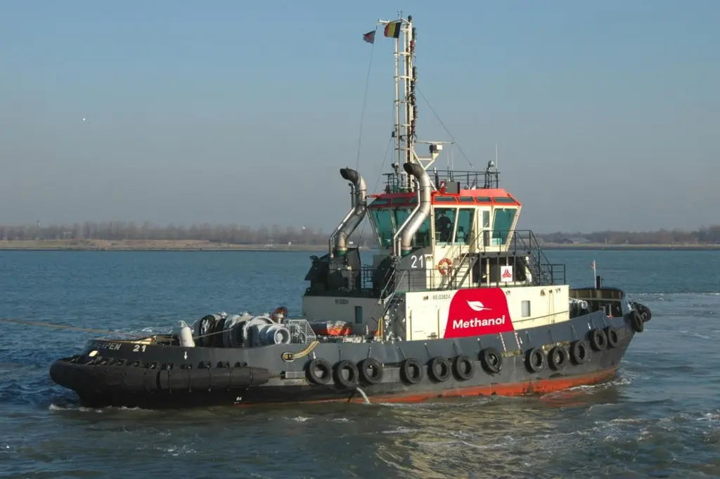 Antwerp will convert an existing vessel from its fleet for th methanol-powered tug (Port of Antwerp)